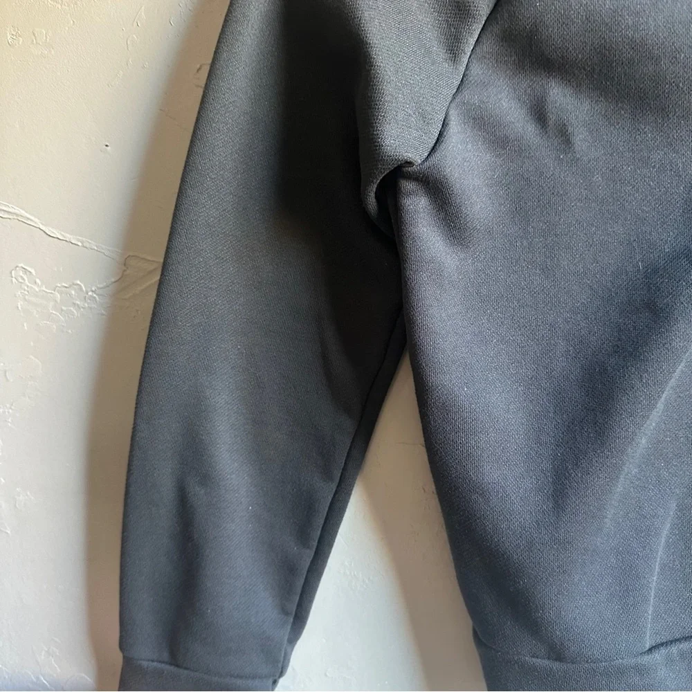 Nike Boys‎ Grey Pullover 1/2 Zip Sweatshirt with Pocket No Hood Size S
